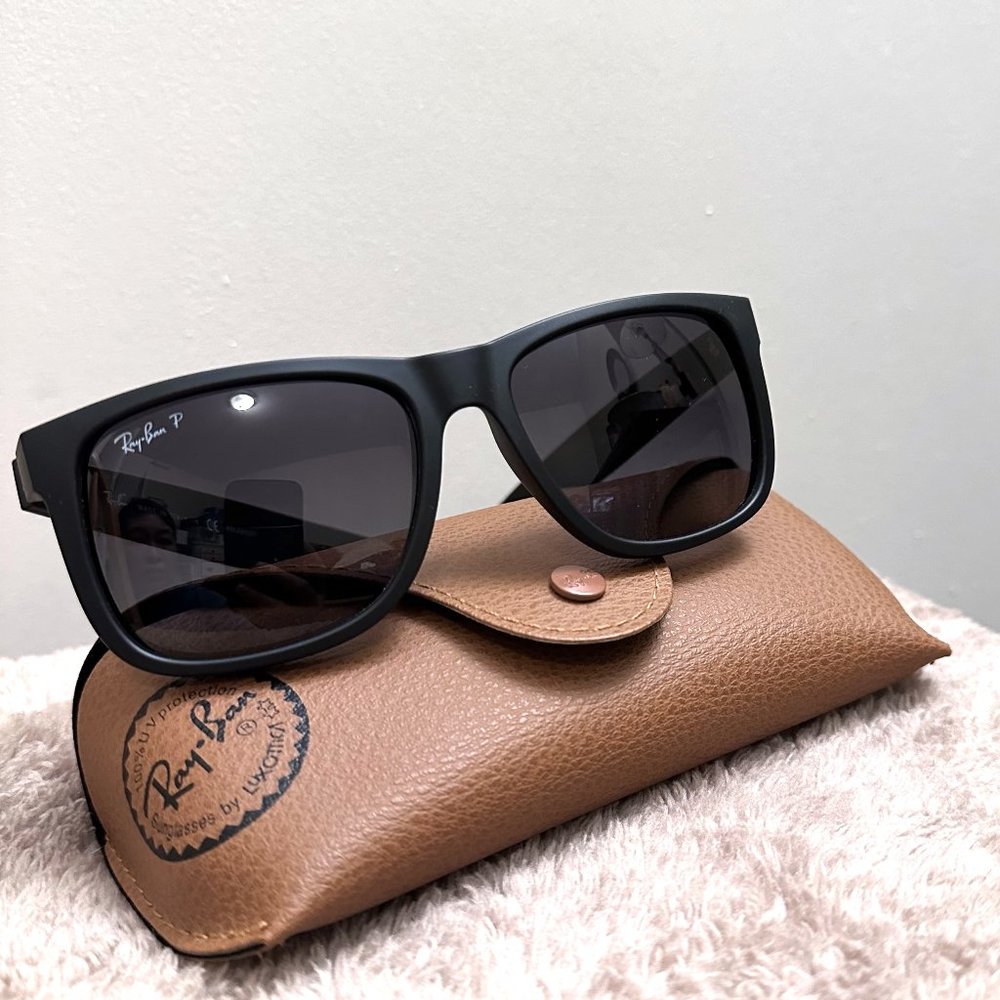 Ray ban JUSTIN polarized sunglasses - LIKE NEW